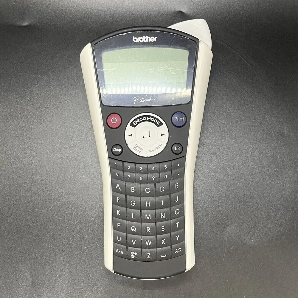 Brother P-Touch PT-1090BK Handheld Label Maker Office No Cable With Extra Tapes